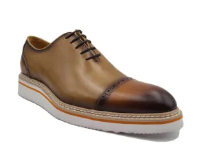 Carrucci Cap Toe Oxford shoes