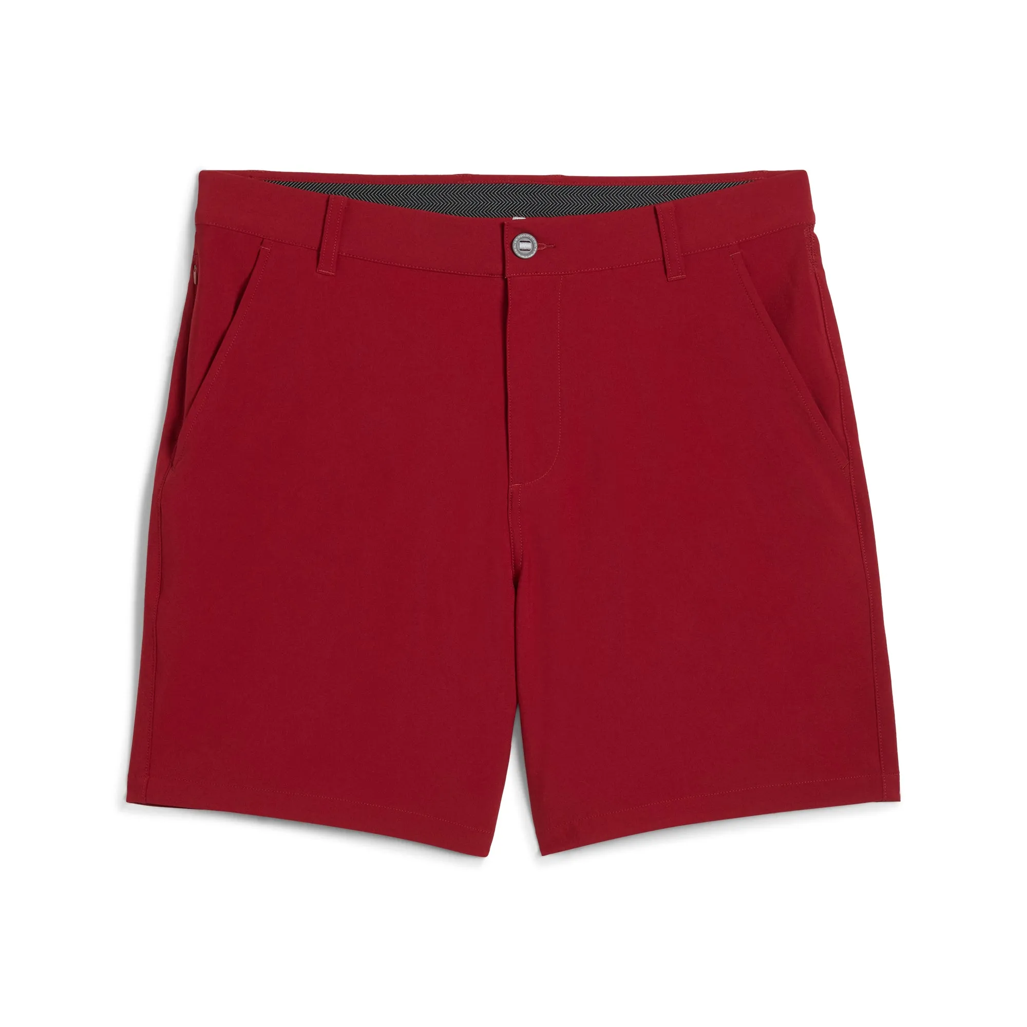 101 Solid 7" Golf Shorts | Intense Red