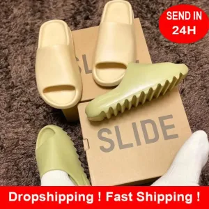 2023 Summer Cool Women Men Slippers Soft Sandals Women Beach Casual Shoes Light EVA Slides Brand Men Flip-flops Men's Sandals