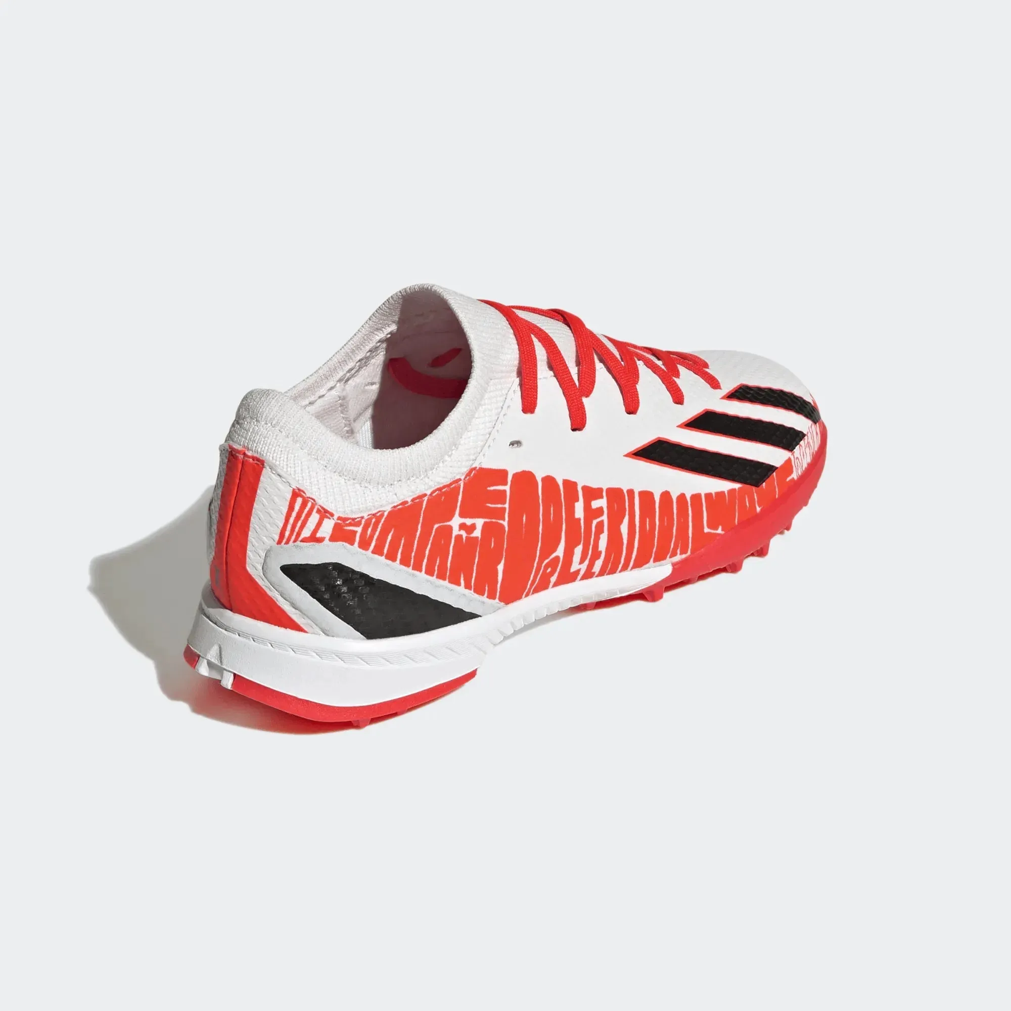 adidas JR X SpeedPortal Messi .3 Turf - White-Black-Solar Red