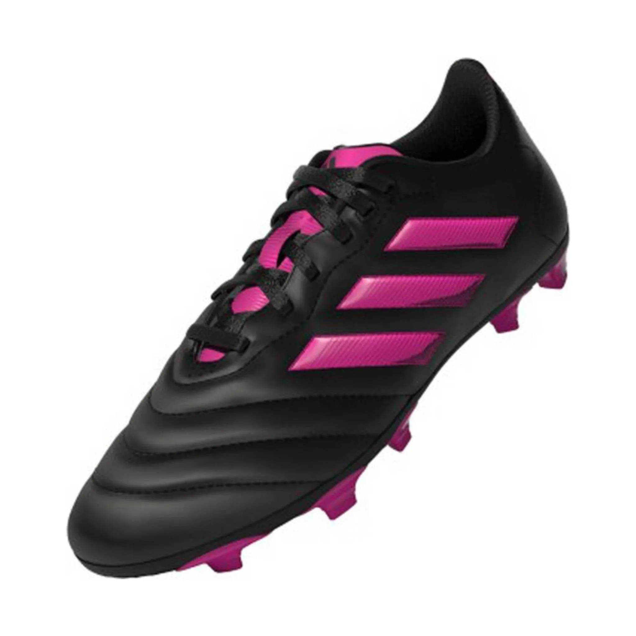 Adidas Kids' Goletto VIII FG Soccer Cleats - Black/Pink