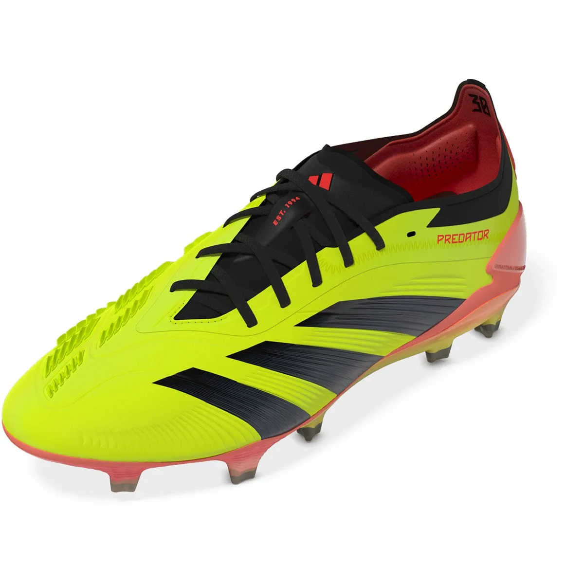 Adidas Predator Low Elite FG-TEAM SOLAR YELLOW 2/CORE BLACK/SOLAR RED