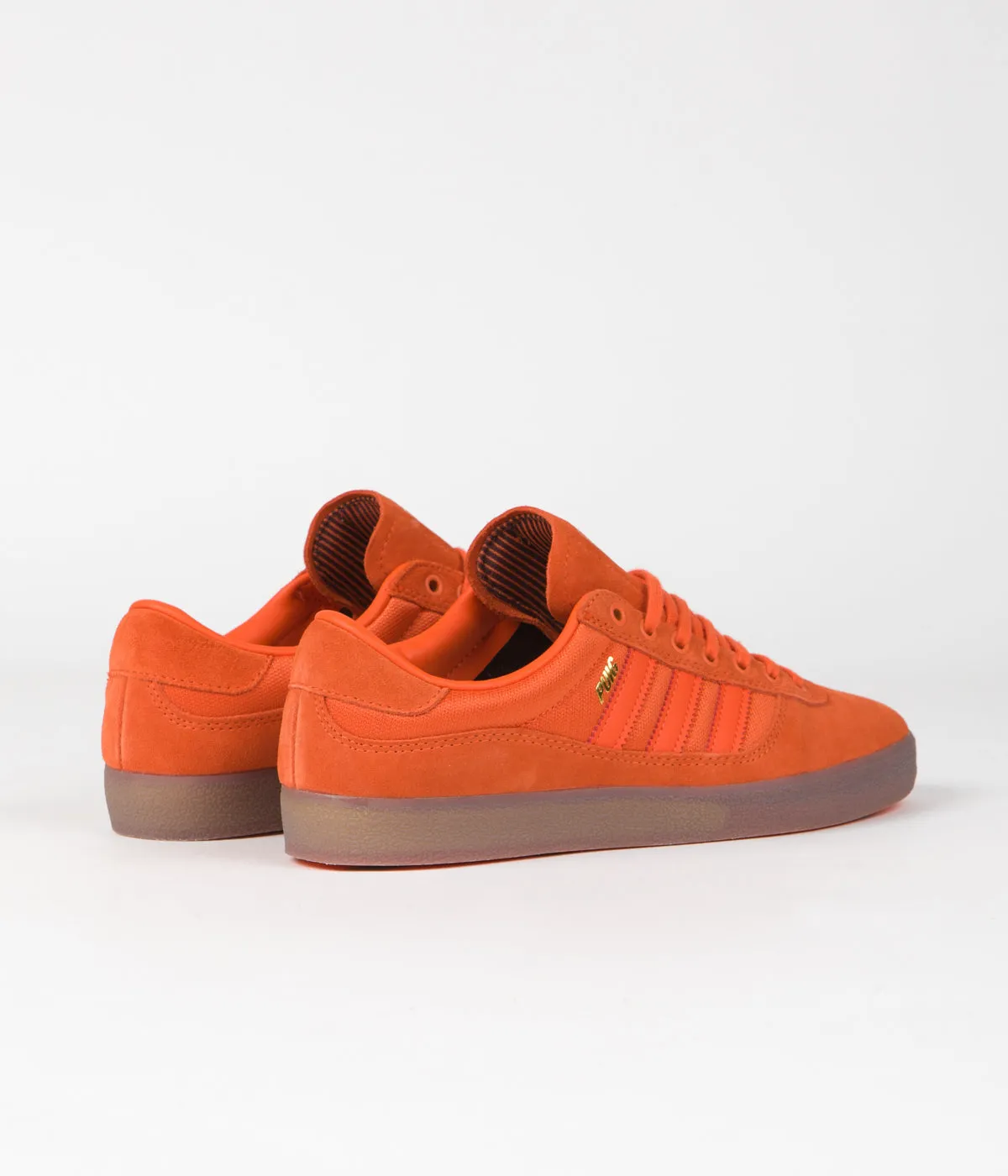 Adidas Puig Indoor Shoes - Semi Impact Orange / Semi Impact Orange / Gum5