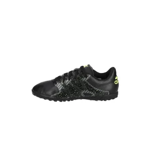 Adidas X 15.4 Tf Football Sport Shoes Leather Black Colour For Kids