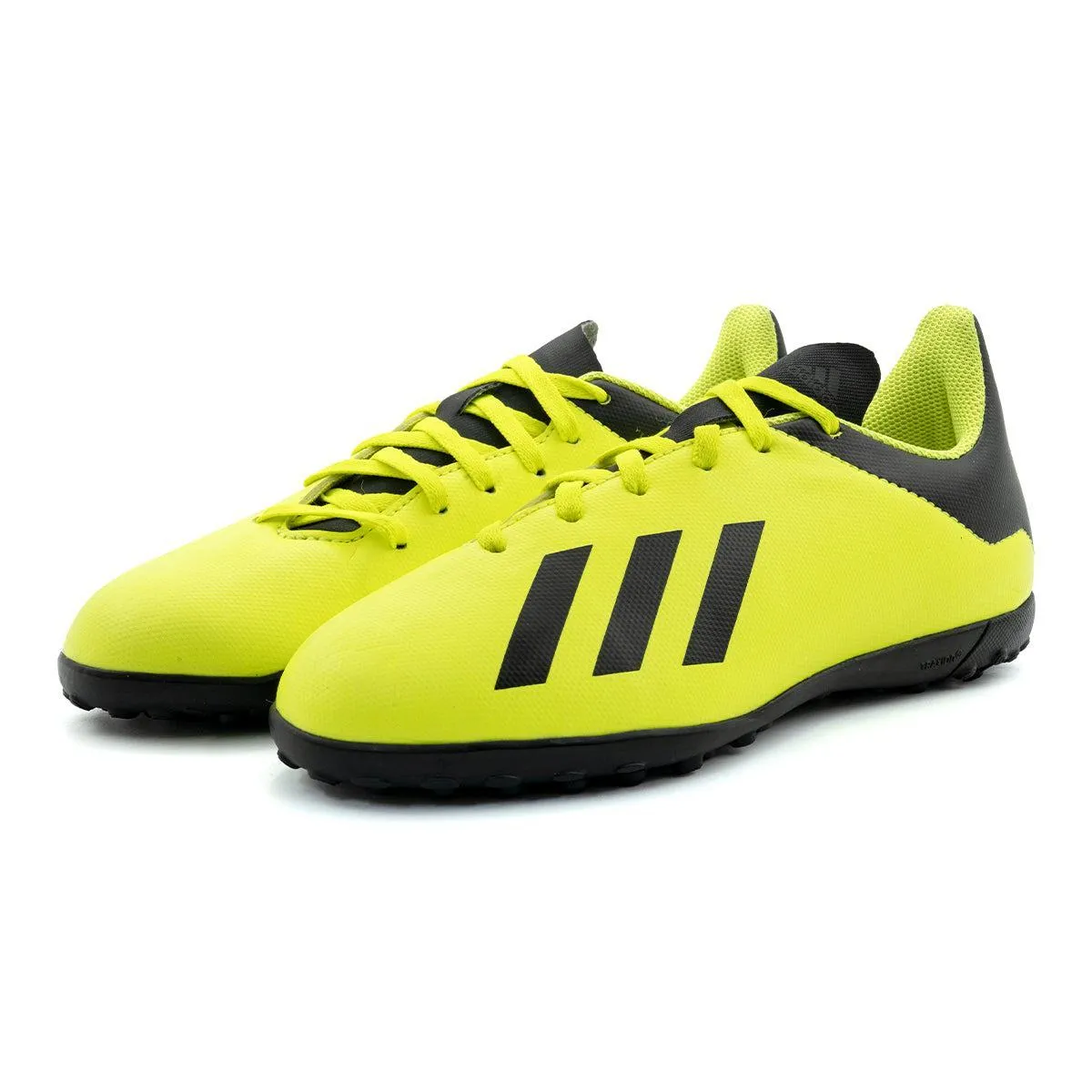 Adidas X Tango Soccer Sport Shoes Coated Fabric Green Colour For Kids