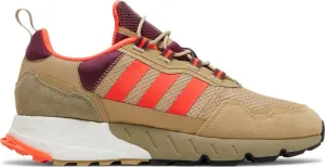 Adidas ZX 1K Boost 'Beige Tone Victory Crimson' Sneakers, Brown