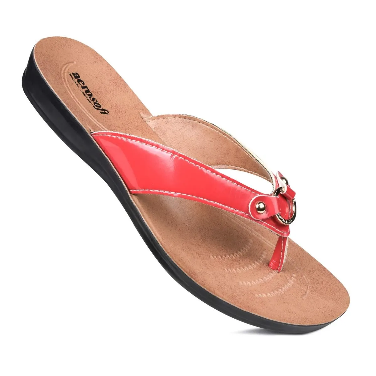 Aerosoft Willow Women’s Comfortable Outdoor Flat Thong Sandals