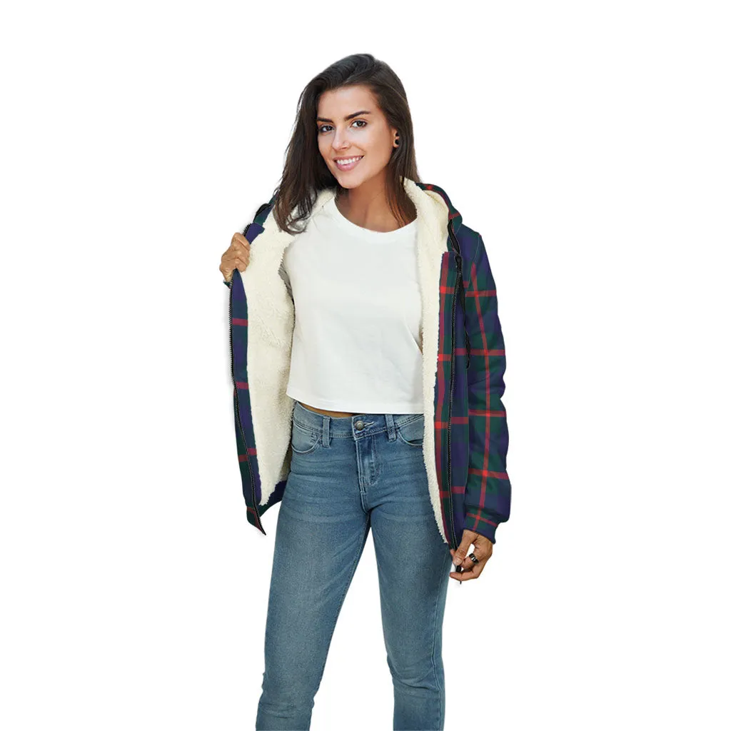 Agnew Tartan Sherpa Hoodie