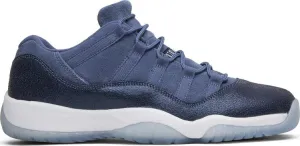 Air Jordan 11 Retro Low GS Blue Moon sneakers, blue