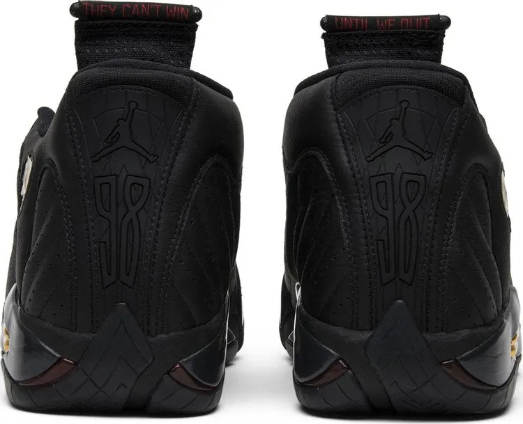 Air Jordan 14 Retro Defining Moments Sneakers, Black