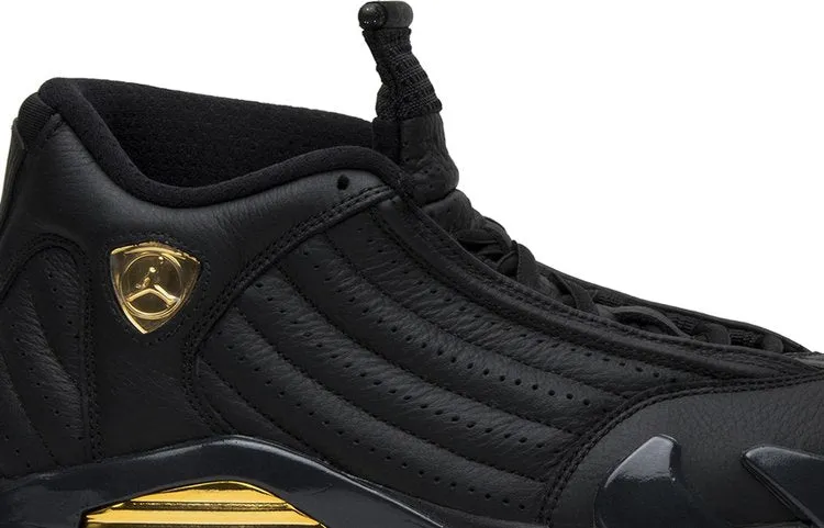 Air Jordan 14 Retro Defining Moments Sneakers, Black