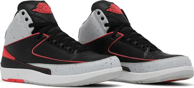 Air Jordan 2 Retro Infrared 23 Sneakers, Black