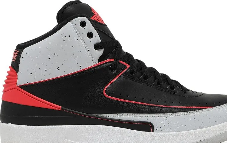 Air Jordan 2 Retro Infrared 23 Sneakers, Black