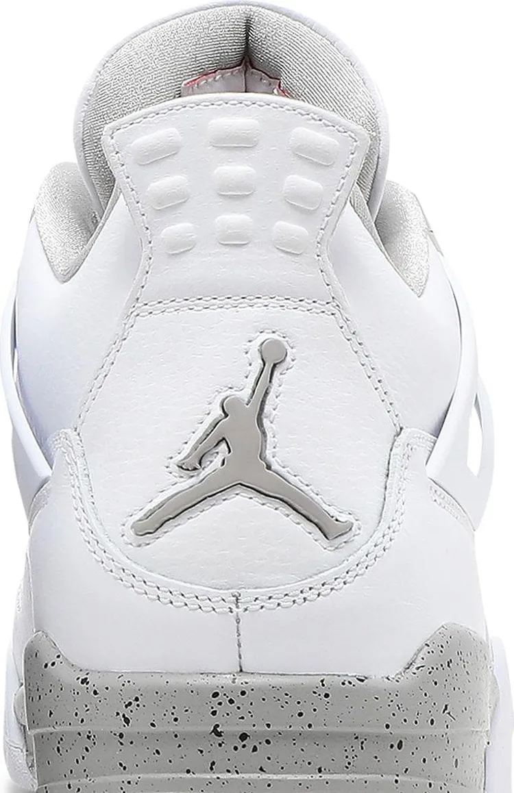 Air Jordan 4 Retro White Oreo sneakers, gray