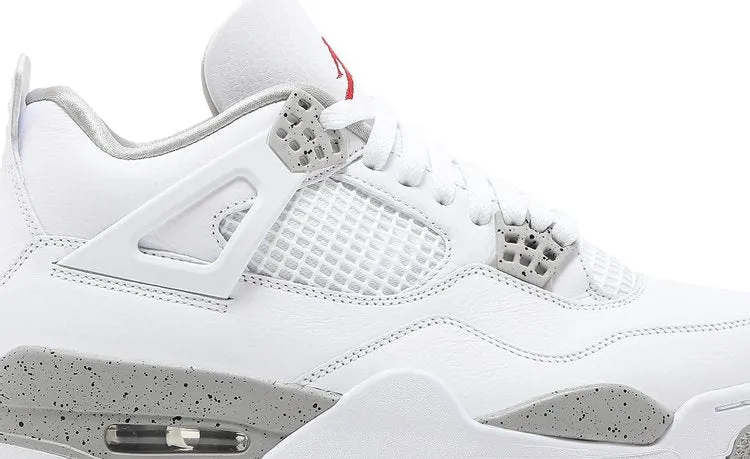 Air Jordan 4 Retro White Oreo sneakers, gray