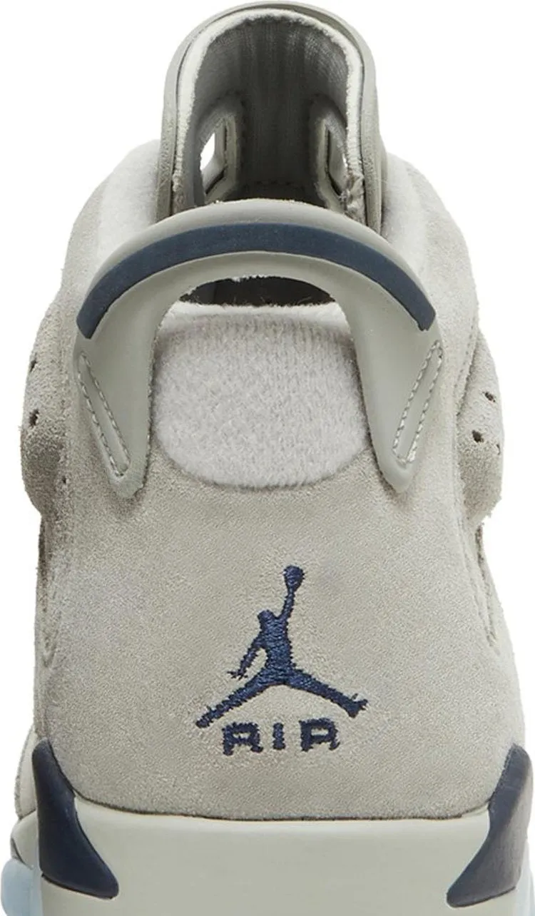 Air Jordan 6 Retro GS Georgetown sneakers, gray