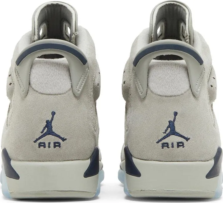 Air Jordan 6 Retro GS Georgetown sneakers, gray