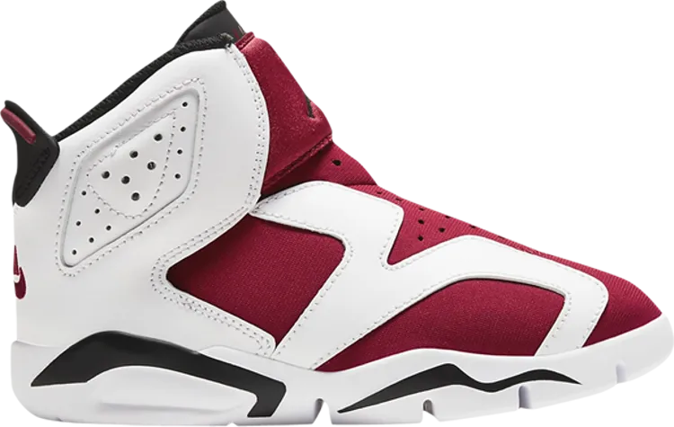 Air Jordan 6 Retro Little Flex PS Carmine, white