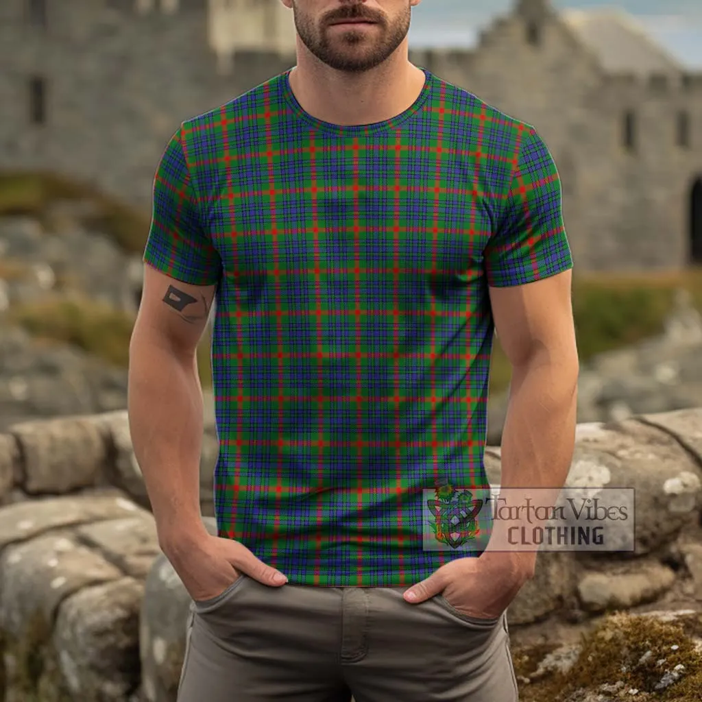 Aiton Tartan Cotton T-Shirt