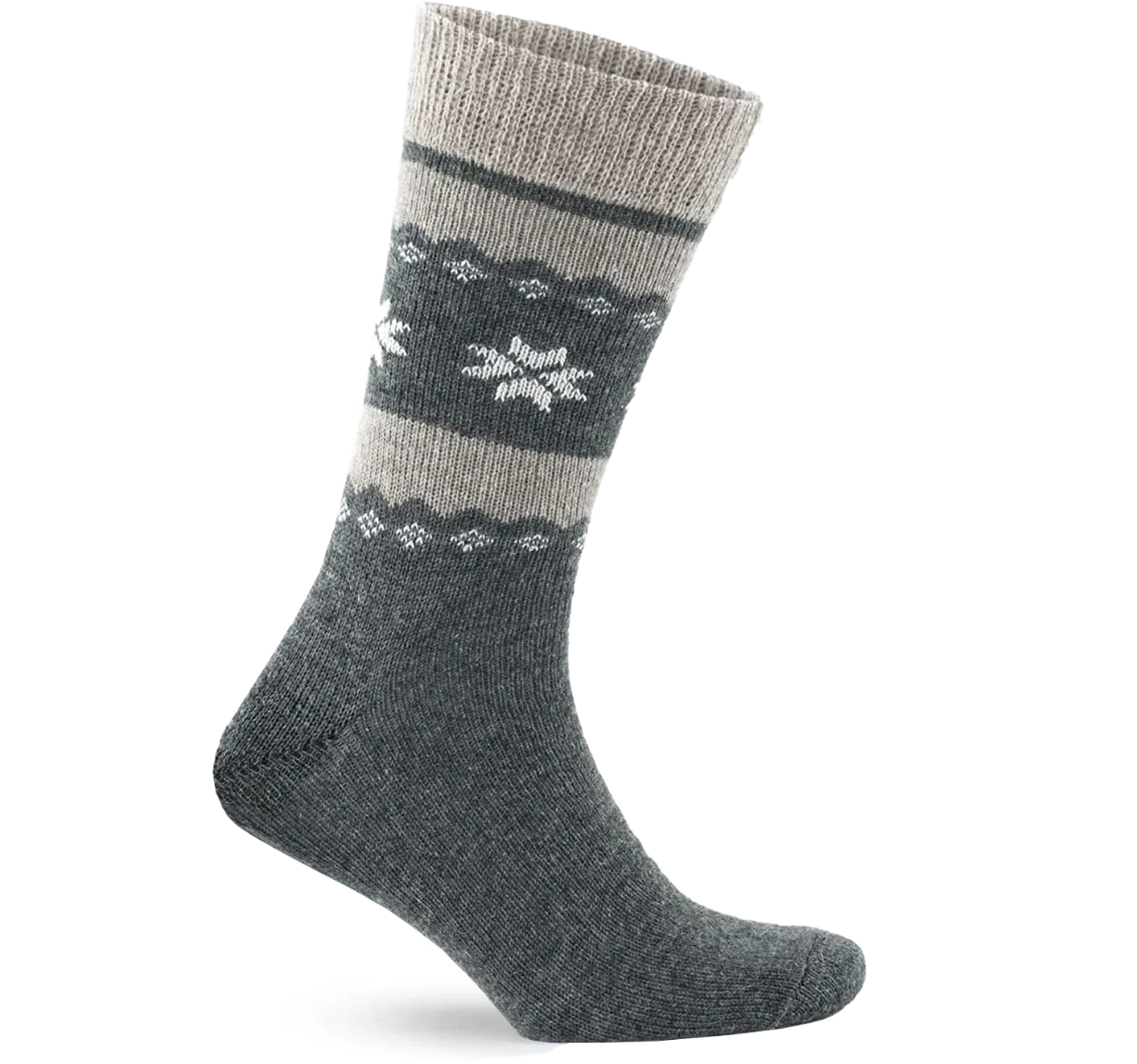 Alpaca Socks Snowflake