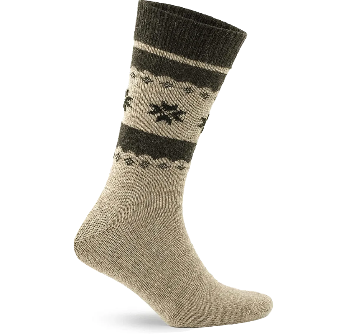 Alpaca Socks Snowflake