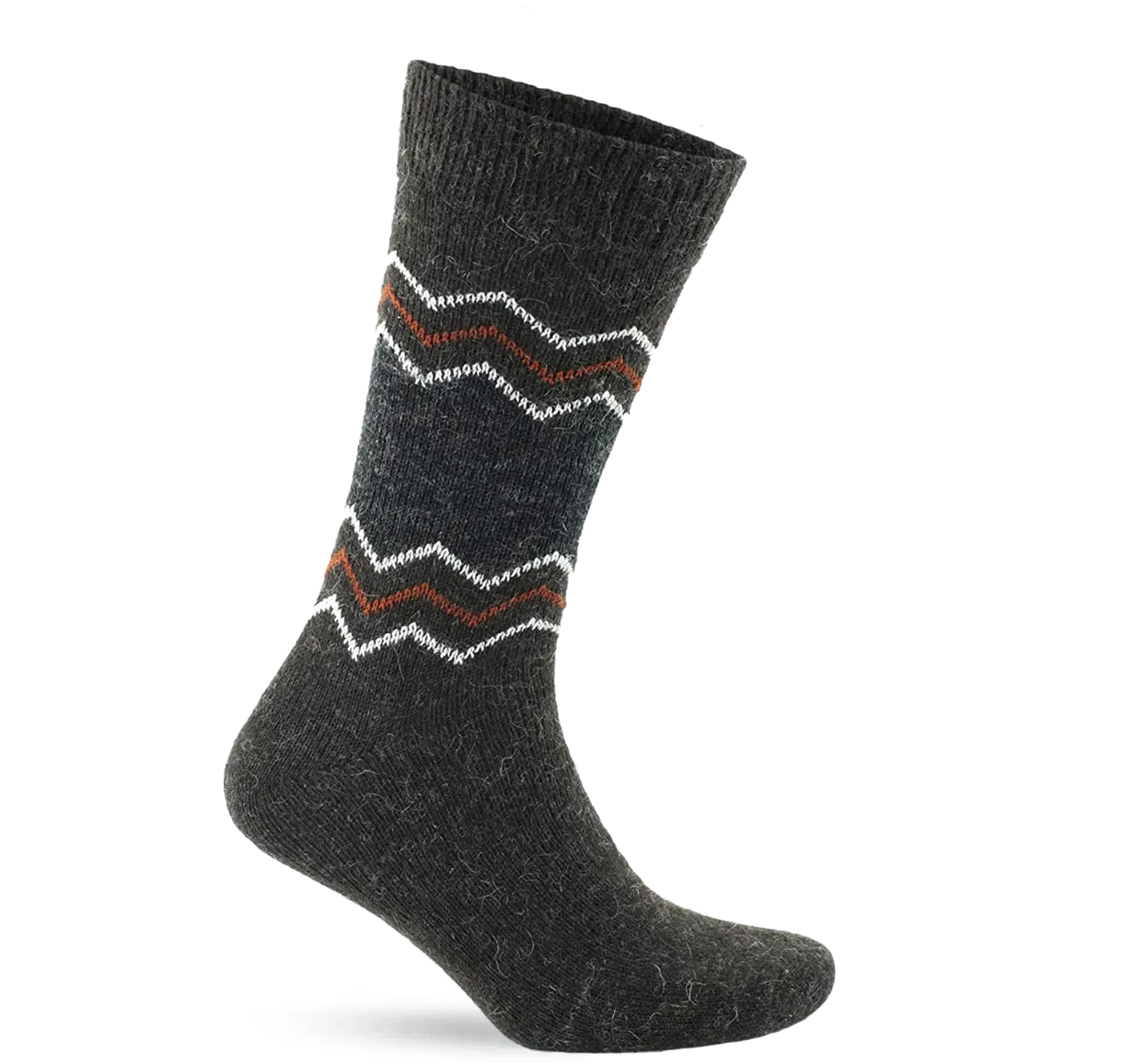 Alpaca Socks ZigZag