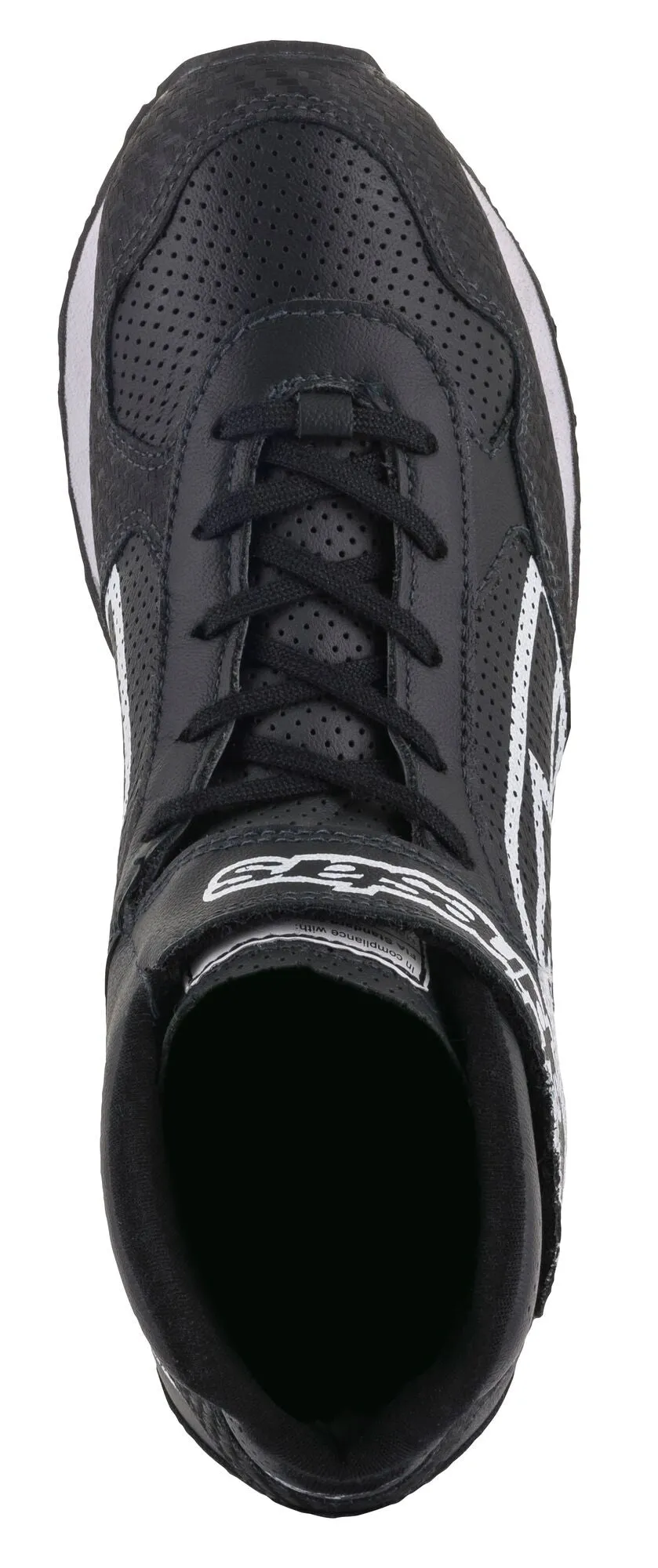 ALPINESTARS 2719021_12_12 Mechanic's shoes RADAR, FIA 8856-2018, black/white, Size 45,5