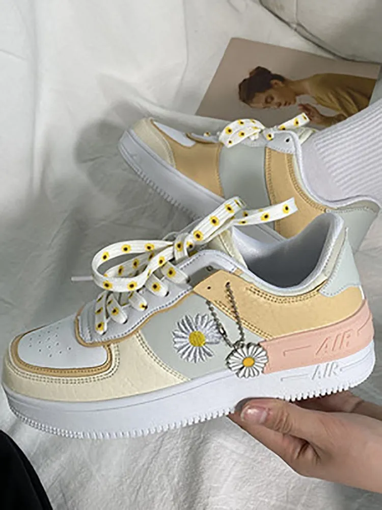 Amozae- New Fashion Summer Increased Outdoor Small White Women Flats Shoes Macarons Color Comfortable Breathable Sneakers-0505