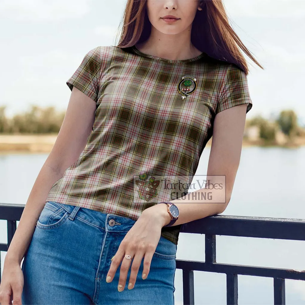 Anderson Dress Tartan Cotton T-Shirt with Family Crest