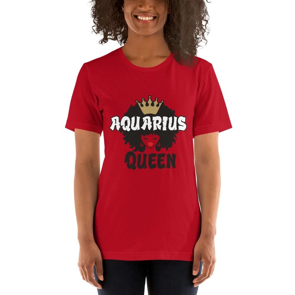 Aquarius king short sleeve unisex t shirt