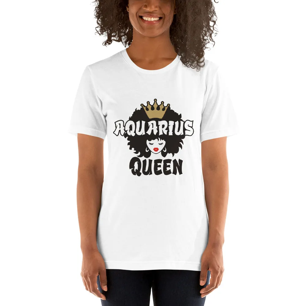 Aquarius king short sleeve unisex t shirt