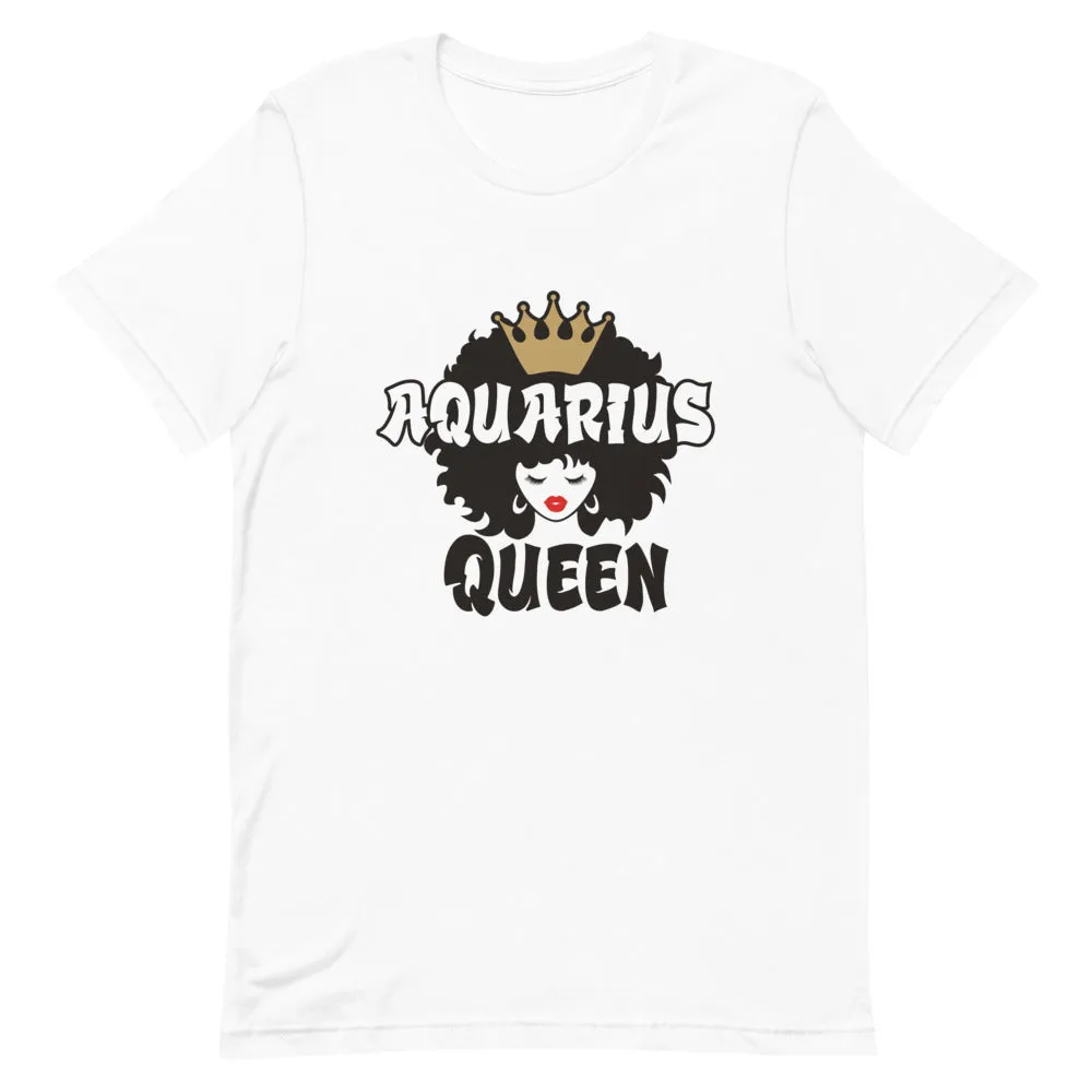 Aquarius king short sleeve unisex t shirt