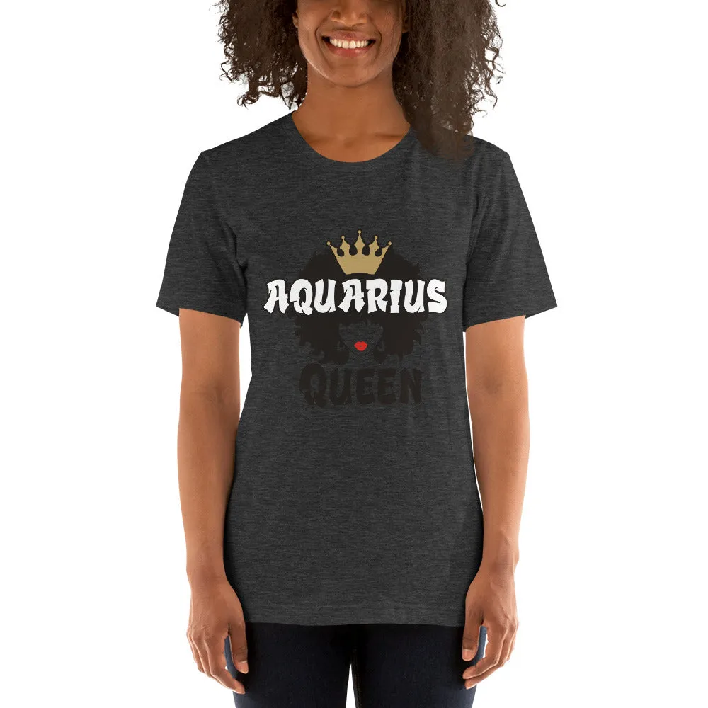 Aquarius king short sleeve unisex t shirt