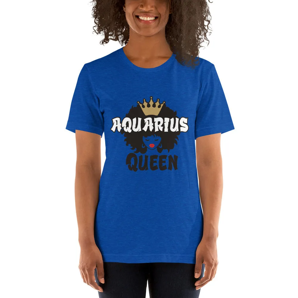 Aquarius king short sleeve unisex t shirt