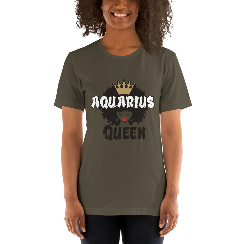 Aquarius king short sleeve unisex t shirt