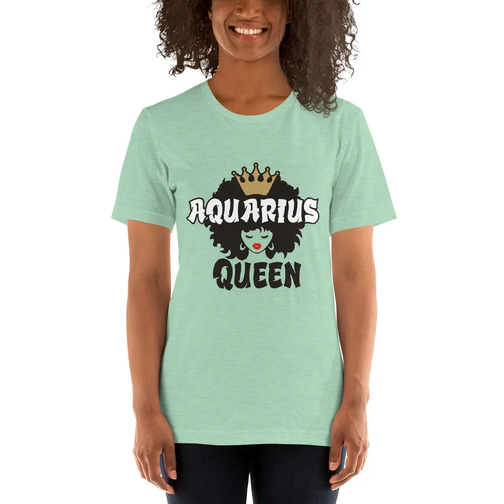 Aquarius king short sleeve unisex t shirt