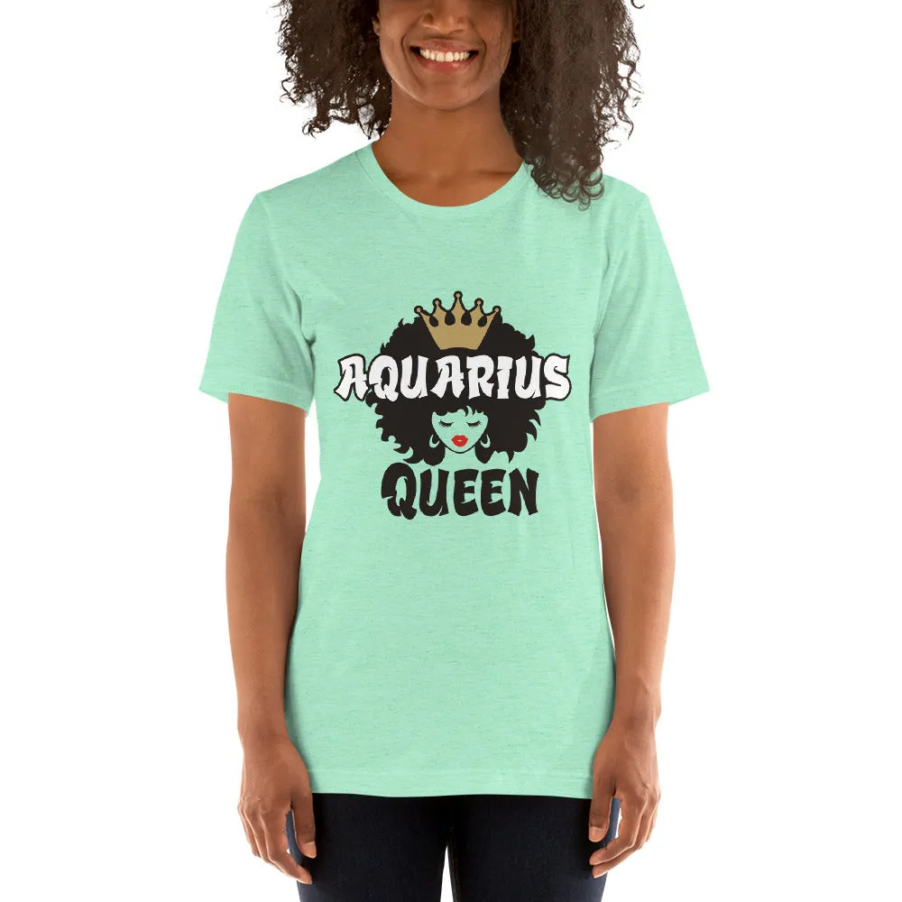 Aquarius king short sleeve unisex t shirt