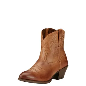 Ariat Darlin Ladies Western Ankle Boot - Burnt Sugar