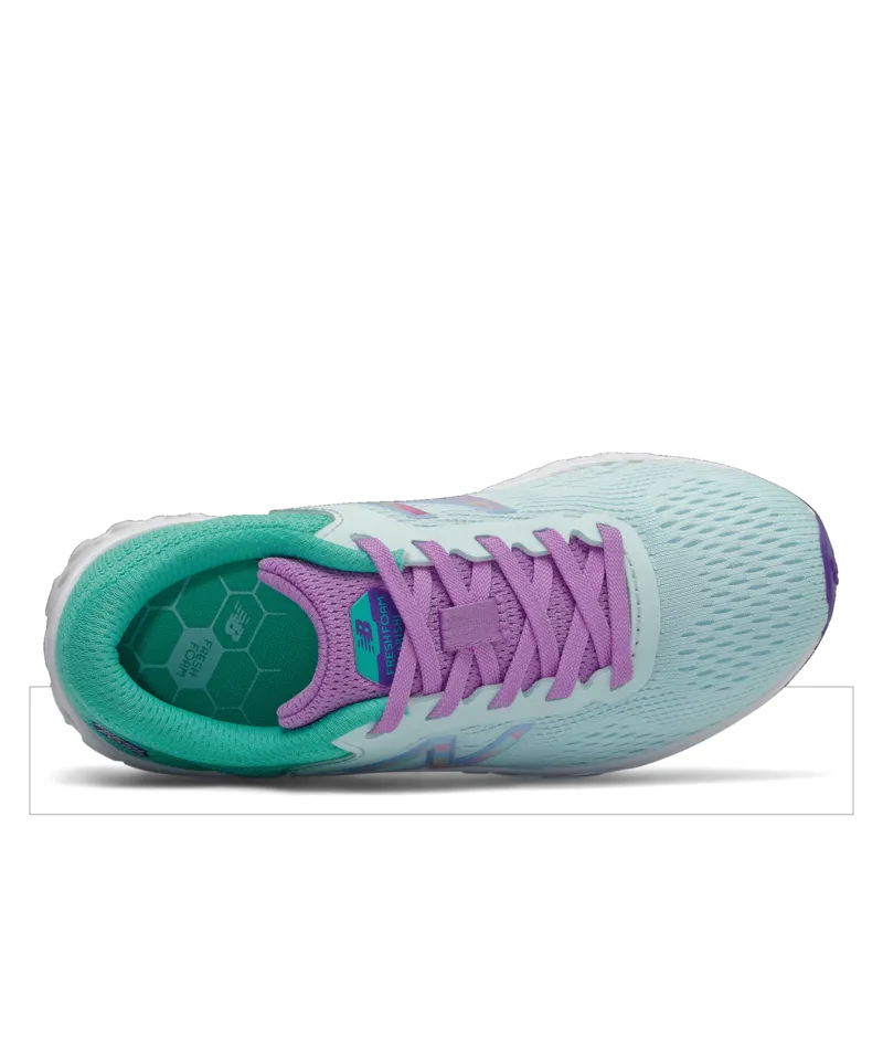 Arishi v2 Kid's Lace Athletic Trainer - Pale Blue/Summer Jade