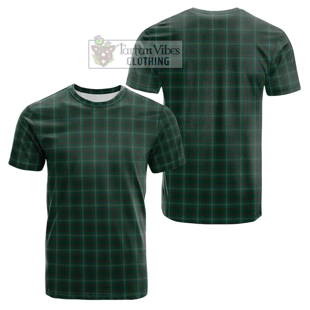 Armagh County Ireland Tartan Cotton T-Shirt