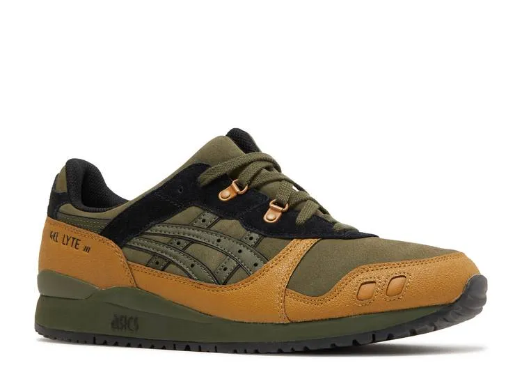 ASICS GEL LYTE 3 'OLIVE TAN PRESIDIO' sneakers, olive