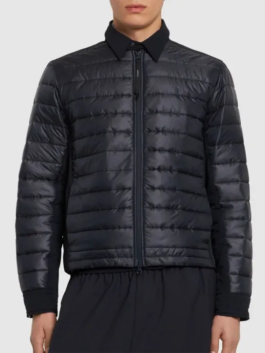 ASPESI   Lightweight quilted nylon puffer jacket 