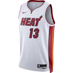 Bam Adebayo Nike Miami HEAT Association White Swingman Jersey