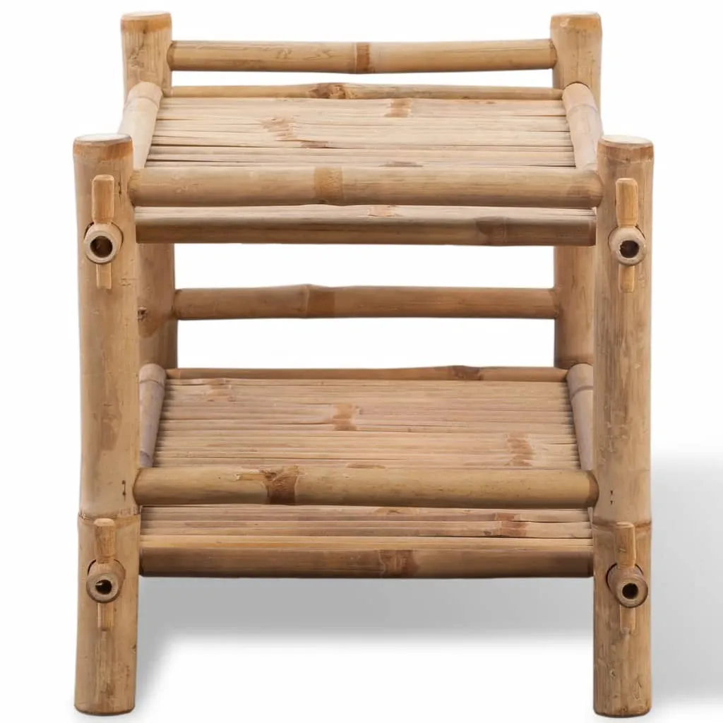 Bamboo Shoe Rack | 2-Tier