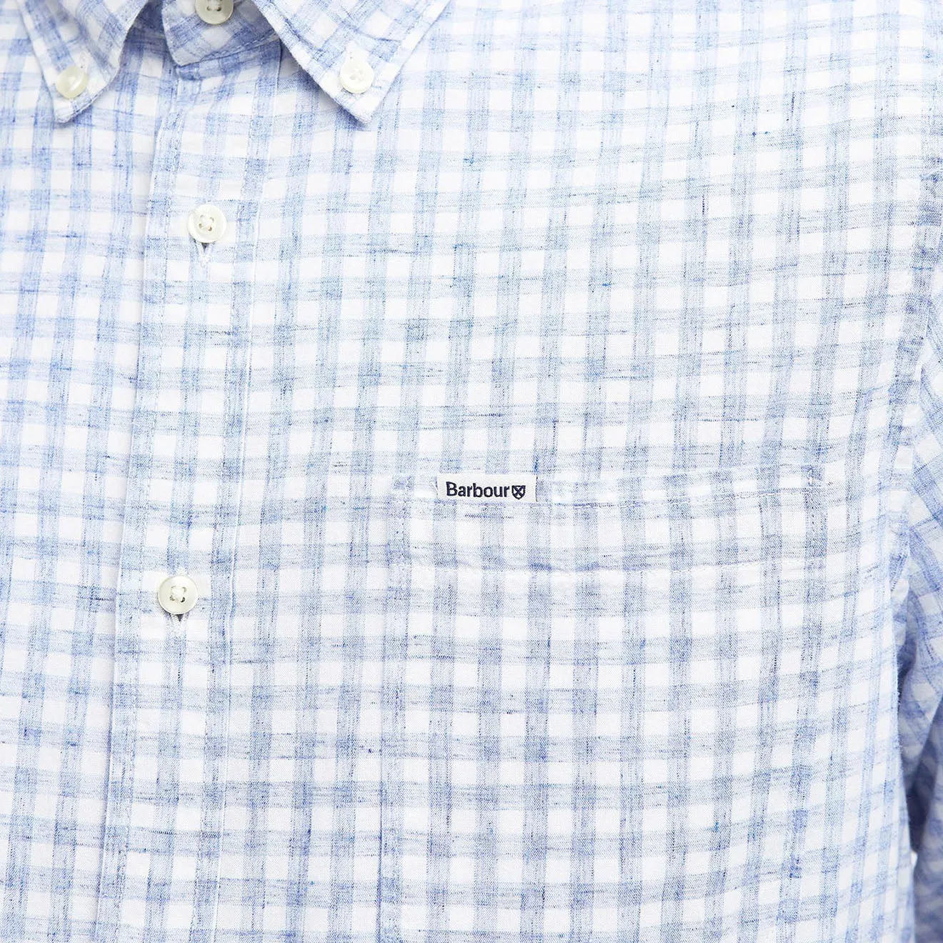 Barbour Kanehill Tailored Shirt Sky