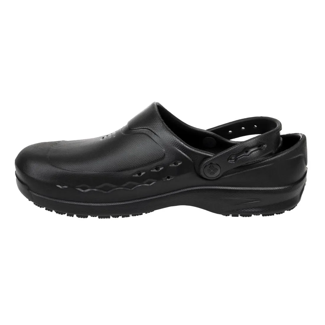 BB569-38 Shoes for Crews Zinc Clogs Black Size 38