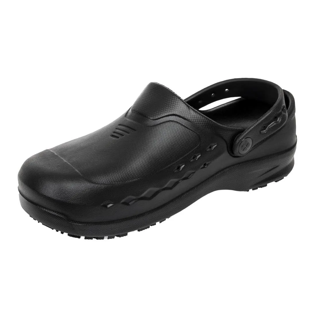 BB569-38 Shoes for Crews Zinc Clogs Black Size 38