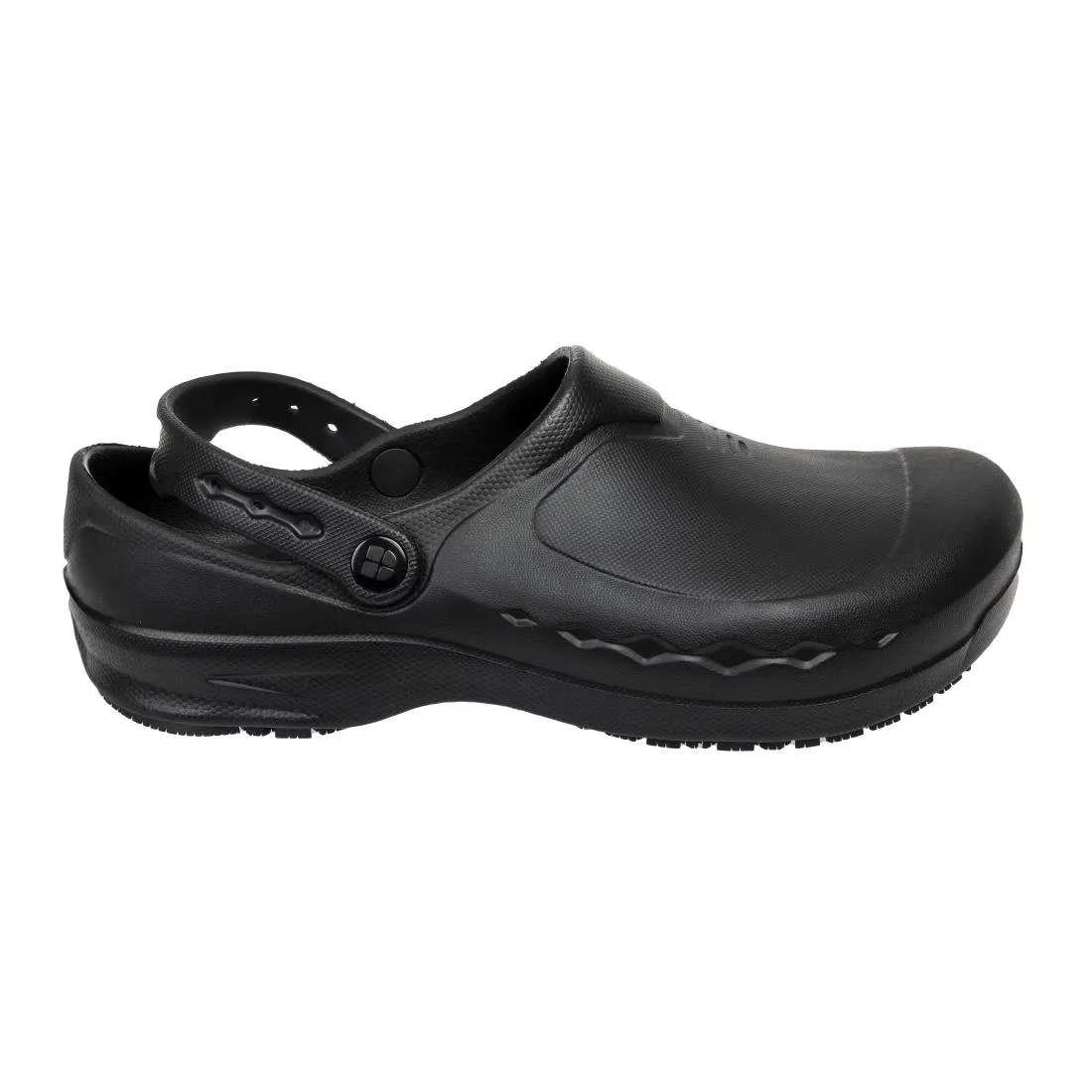 BB569-38 Shoes for Crews Zinc Clogs Black Size 38