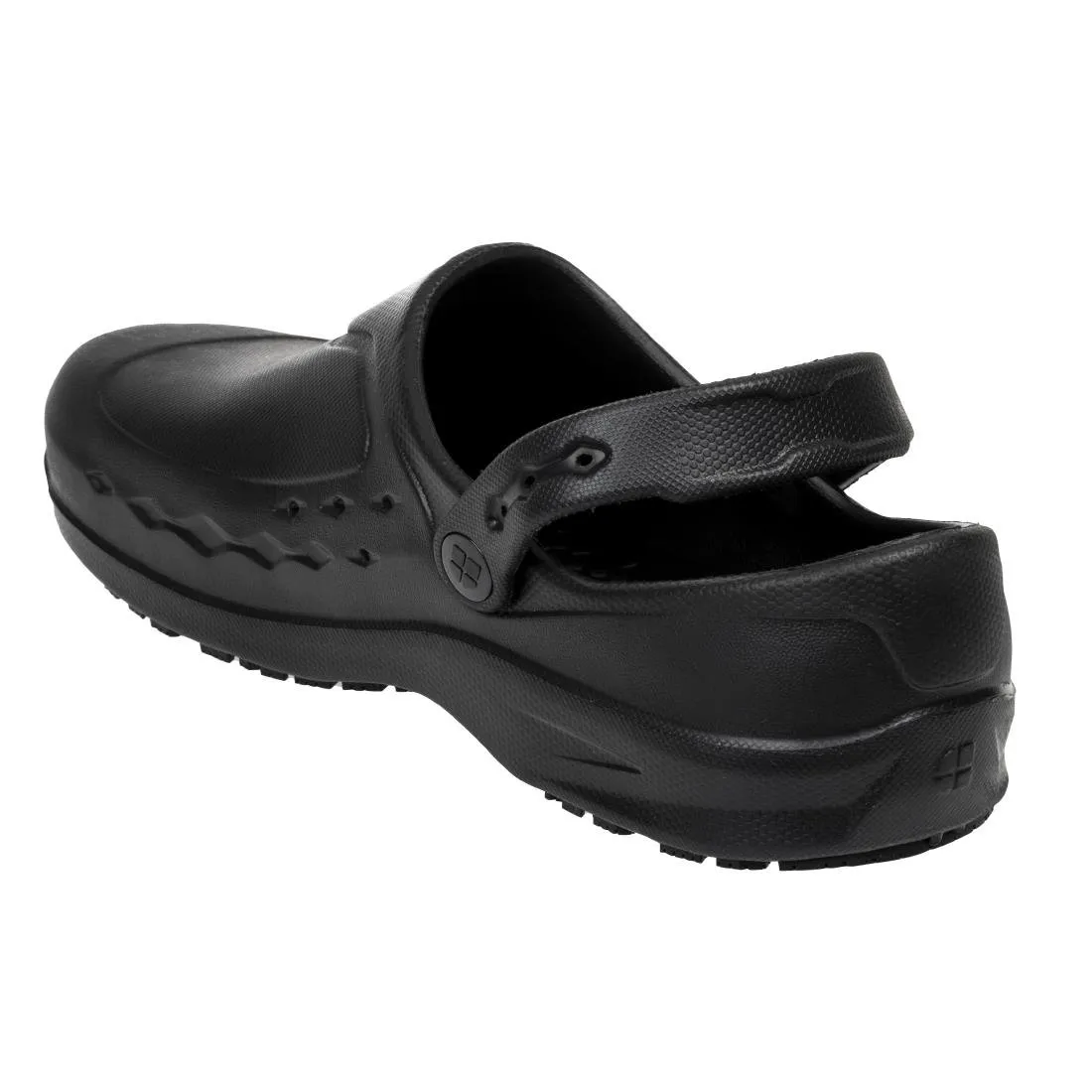 BB569-38 Shoes for Crews Zinc Clogs Black Size 38