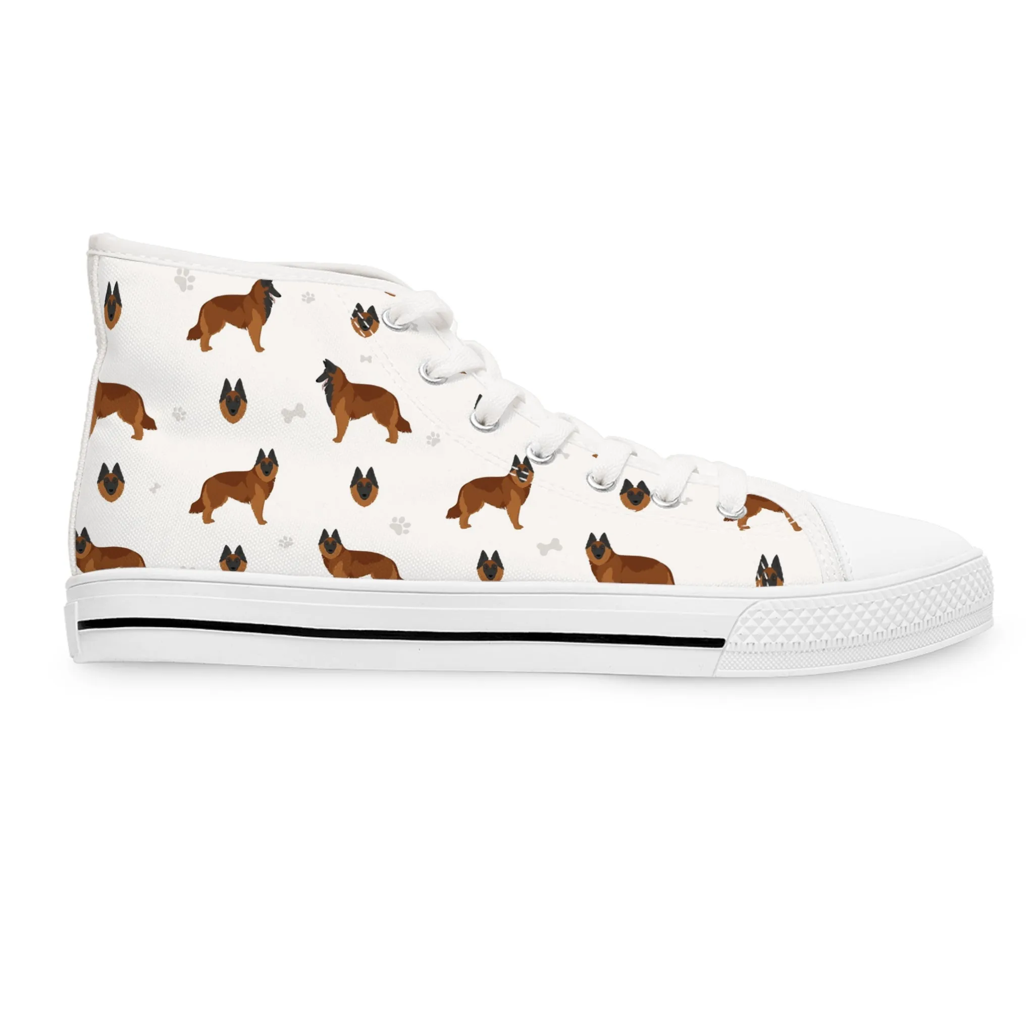 Belgian Dogs Women's High Top Sneakers